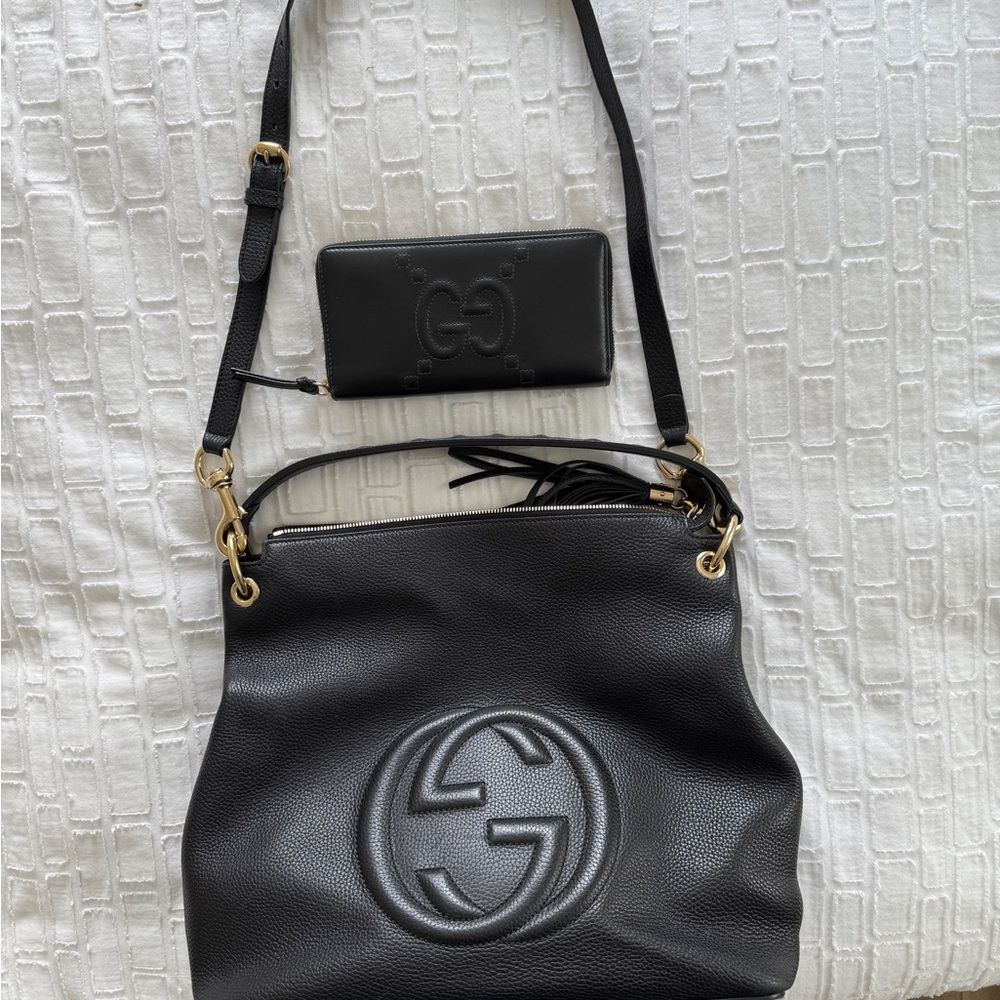 Gucci Zip Around Calf Skin Leather Wallet - Picture 7 of 7